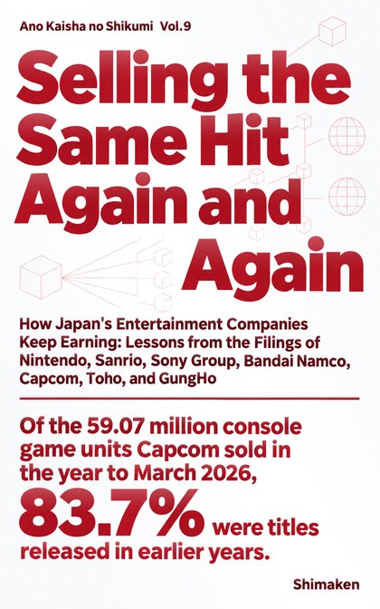 Cover of “Kaisha no Shikumi: Selling the Same Hit Again and Again”
