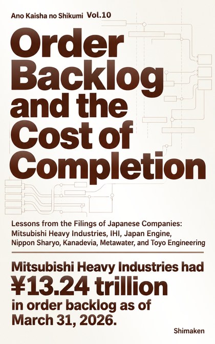 Cover of “Kaisha no Shikumi: Order Backlog and the Cost of Completion”